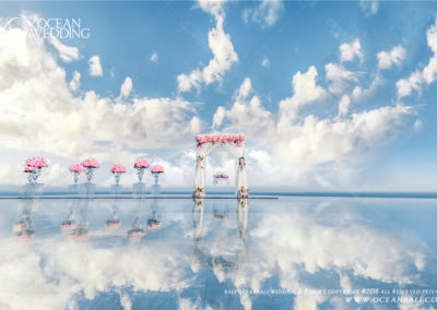 峇里島天空之鏡婚禮 OCEAN SKY WATER WEDDING