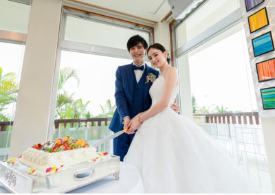 沖繩藍色海洋教堂婚宴