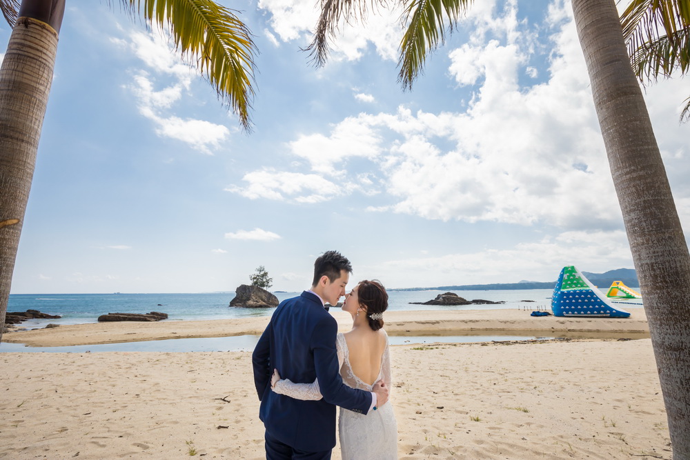 元昇與彥婷-沖繩藍色海洋教堂幸福分享